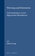 Cover: Wertung und Erkenntnis - Rodopi