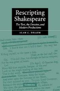 Cover: Rescripting Shakespeare - Cambridge University Press