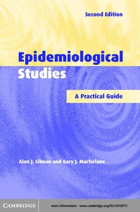 Enlarge image Cover: Epidemiological Studies - Cambridge University Press