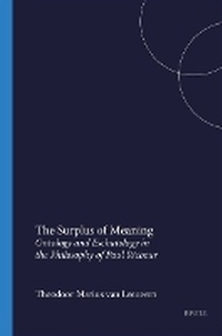 Enlarge image Cover: The Surplus of Meaning - Rodopi