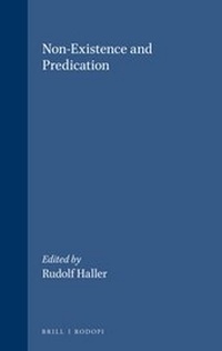 Abbildung von: Non-Existence and Predication - Rodopi