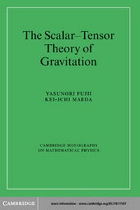 Abbildung von: The Scalar-Tensor Theory of Gravitation - Cambridge University Press