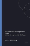 Cover: Wortindex und Reimregister zur "Heidin" - Rodopi
