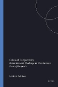 Cover: Crisis of Subjectivity - Rodopi