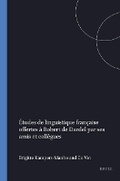 Cover: Etudes de Linguistique Francaise - Rodopi