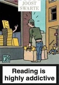 Cover: Joost Swarte - Reading is Highly Addictive - Black Olive Press