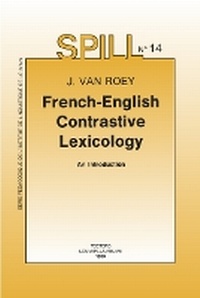 Abbildung von: French-English Contrastive Lexicology - Peeters Publishers