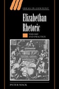 Cover: Elizabethan Rhetoric - Cambridge University Press