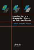 Cover: Localization and Bifurcation Theory for Soils and Rocks - A A Balkema Publishers