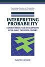 Cover: Interpreting Probability - Cambridge University Press