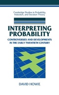 Cover: Interpreting Probability - Cambridge University Press