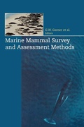 Cover: Marine Mammal Survey and Assessment Methods - A A Balkema Publishers