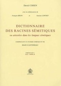 Cover: Dictionnaire des racines semitiques ou attestees dans les langues semitiques, fasc. 3 - Peeters Publishers