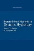 Cover: Deterministic Methods in Systems Hydrology - A A Balkema Publishers