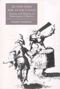 Cover: Author's Pen and Actor's Voice - Cambridge University Press