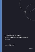 Cover: Criminal Law in Action - Kluwer Law International