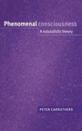 Cover: Phenomenal Consciousness - Cambridge University Press