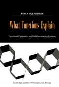 Cover: What Functions Explain - Cambridge University Press