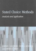 Cover: Stated Choice Methods - Cambridge University Press
