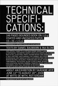 Cover: Saadane Afif - Witte de With Centre for Contemporary Art