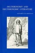 Cover: Deuteronomy and Deuteronomic Literature - Peeters Publishers