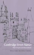 Cover: Cambridge Street-Names - Cambridge University Press