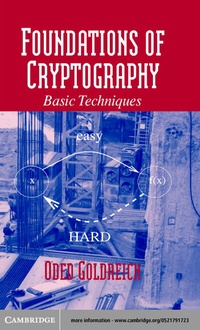 Enlarge image Cover: Foundations of Cryptography: Volume 1, Basic Tools - Cambridge University Press