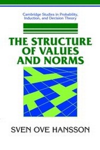 Enlarge image Cover: The Structure of Values and Norms - Cambridge University Press
