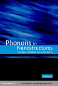Cover: Phonons in Nanostructures - Cambridge University Press