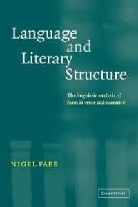 Enlarge image Cover: Language and Literary Structure - Cambridge University Press