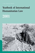 Cover: Yearbook of International Humanitarian Law - 2001 - T.M.C. Asser Press