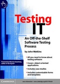Cover: Testing IT - Cambridge University Press