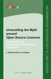 Enlarge image Cover: Unravelling the Myth around Open Source Licences - T.M.C. Asser Press
