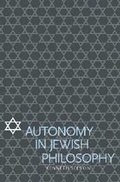 Cover: Autonomy in Jewish Philosophy - Cambridge University Press