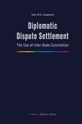 Abbildung von: Diplomatic Dispute Settlement - T.M.C. Asser Press