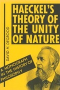 Cover: Haeckel's Theory of the Unity of Nature - John Benjamins Publishing Co