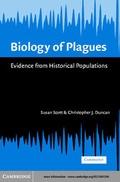 Cover: Biology of Plagues - Cambridge University Press