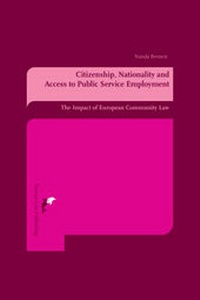 Abbildung von: Citizenship, Nationality and Access to Public Service Employment - Europa Law Publishing