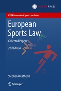 Cover: European Sports Law - T.M.C. Asser Press