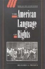 Cover: The American Language of Rights - Cambridge University Press