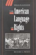 Cover: The American Language of Rights - Cambridge University Press