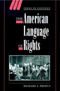 Cover: The American Language of Rights - Cambridge University Press