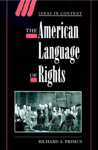 Enlarge image Cover: The American Language of Rights - Cambridge University Press