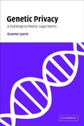 Cover: Genetic Privacy - Cambridge University Press