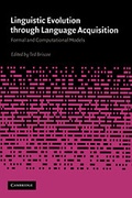 Cover: Linguistic Evolution through Language Acquisition - Cambridge University Press