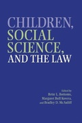 Cover: Children, Social Science, and the Law - Cambridge University Press