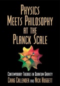 Cover: Physics Meets Philosophy at the Planck Scale - Cambridge University Press