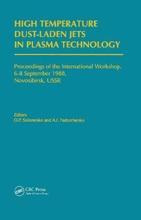 Abbildung von: High-Temperature Dust-Laden Jets in Plasma Technology - VSP International Science Publishers