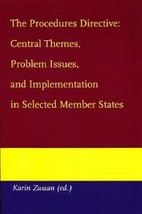 Enlarge image Cover: The Procedures Directive - W.L.P. (Wolf Legal Publishers)