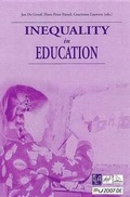 Cover: Inequality in Education - W.L.P. (Wolf Legal Publishers)